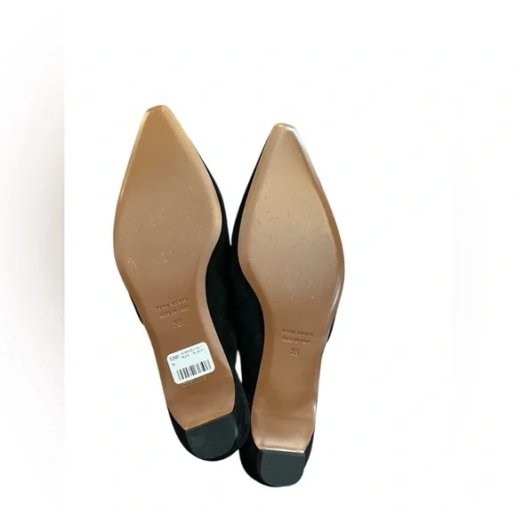 ATP ALL TOMORROW’S PARTIES ATELIER Black Suede Mule Flats - Picture 13 of 16